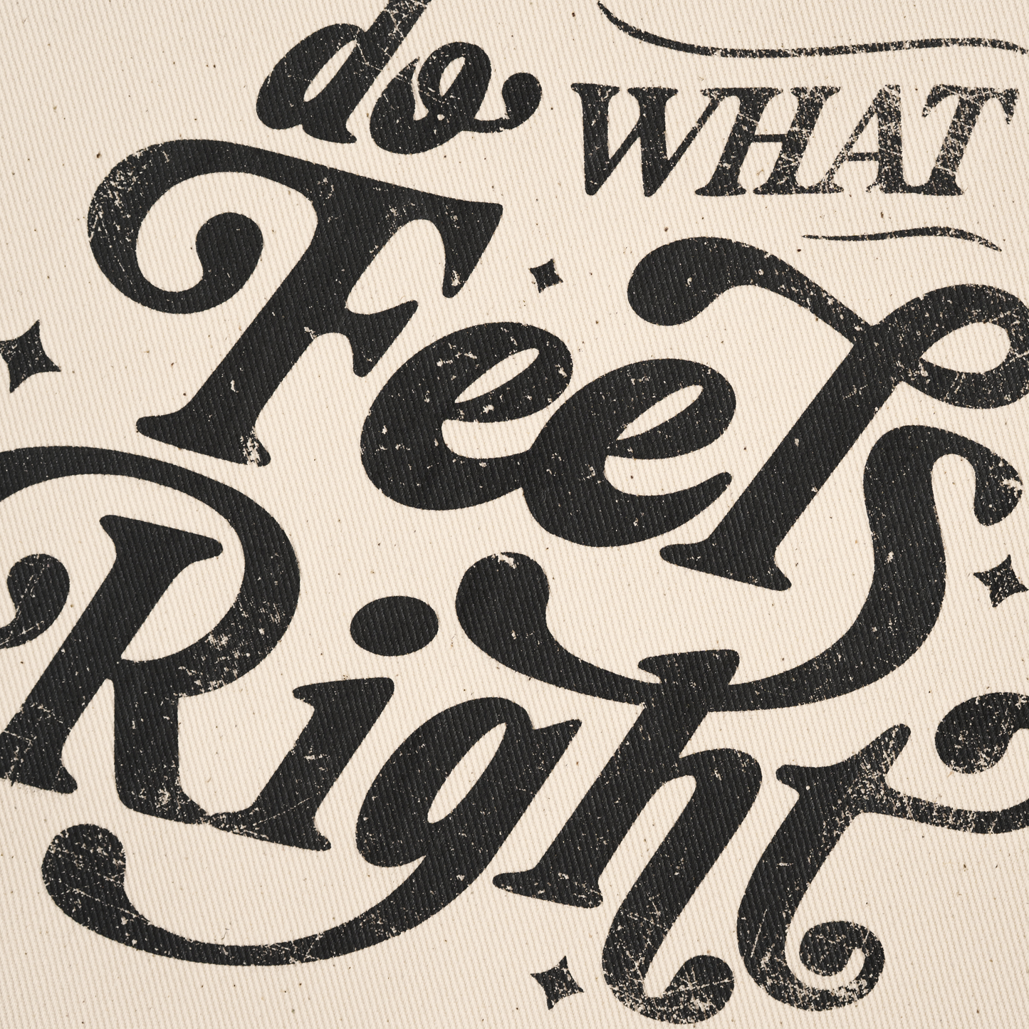 Banner "Do What Feels Right"