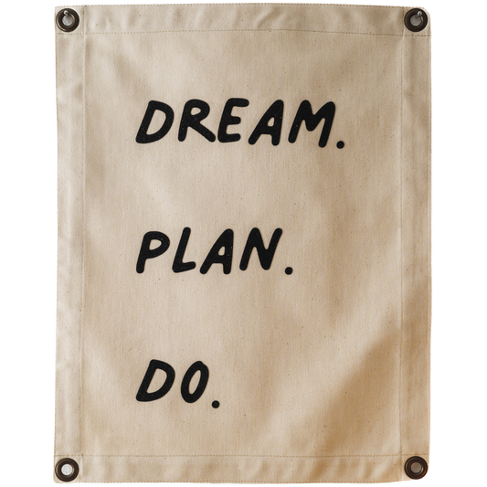 Banner "Dream Plan Do"